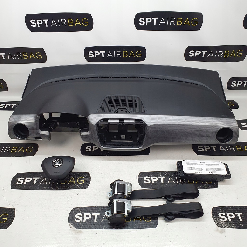 фото №1, Citigo приборная панель консоль подушки безопасности ремни подушка безопасности