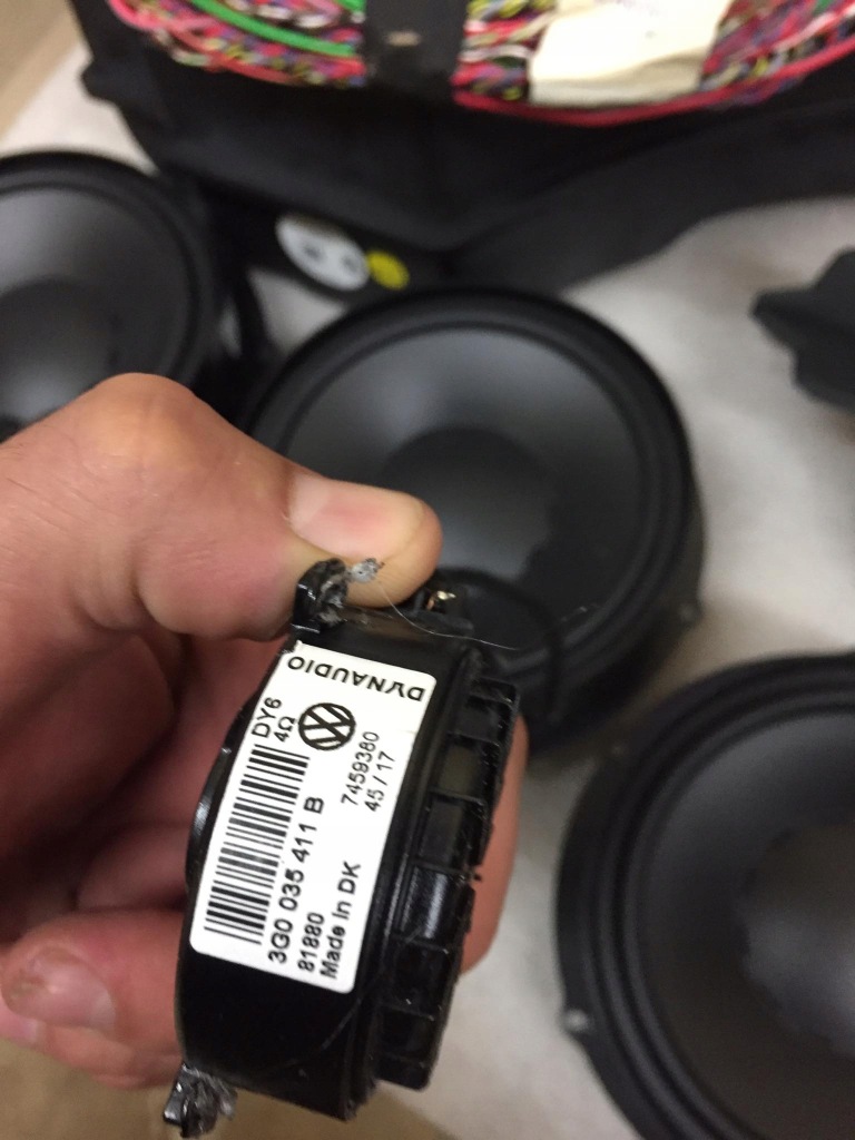 фото №6, Vw touareg iii 760 аудиосистема dynaudio комплект