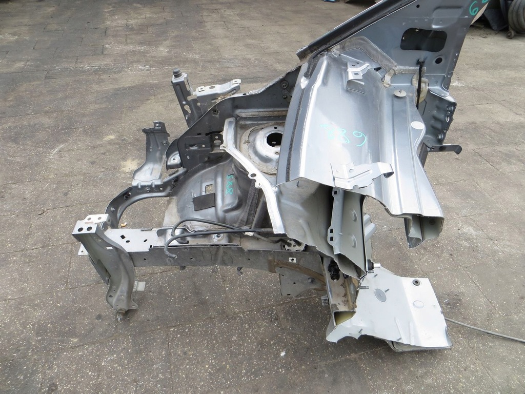 фото №3, Citroen c3 aircross лонжерон чверть права перед 17-