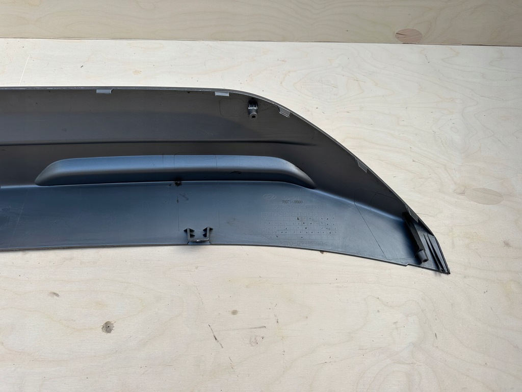 фото №10, Hyundai kona 17r- спойлер диффузор накладка бампера задняя задняя 86671-j9000