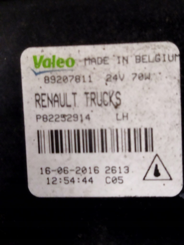 Противотуманная фара противотуманный renault gama t Оригинал