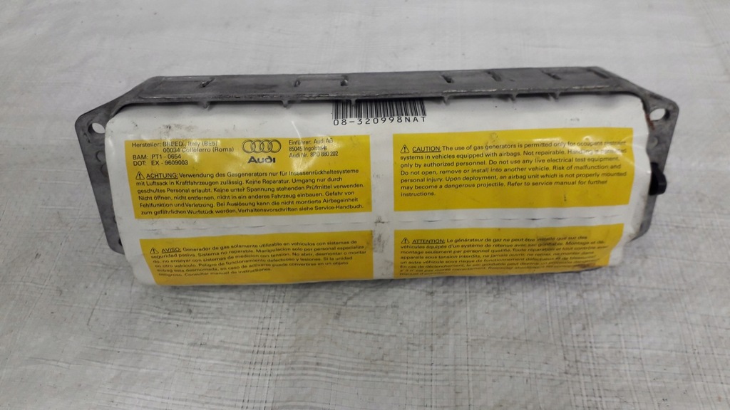 фото №1, Подушка пасажира audi a3 8p 8p0880202