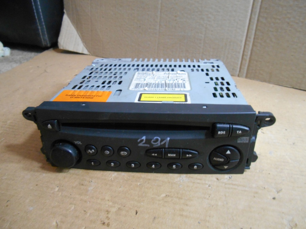 фото №1, Радио citroen c5 i