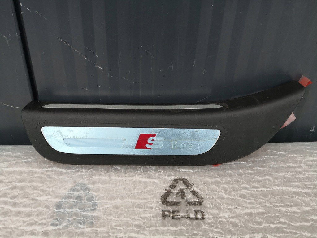 Купить Audi q5 8r0 s line молдинг накладка порог левое  задняя