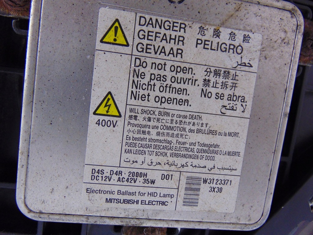 фото №13, Лампа права перед ксенон mitsubishi outlander iii 4b45x-8301c5 europa