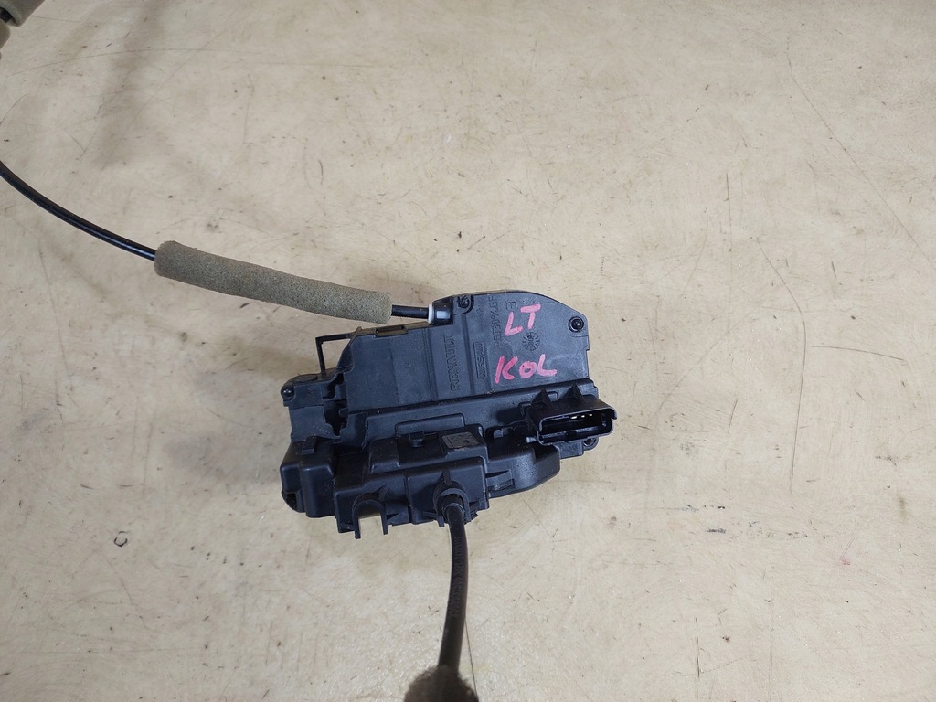 фото №4, Koleos i замок дверь левый задняя 3 pin 08-