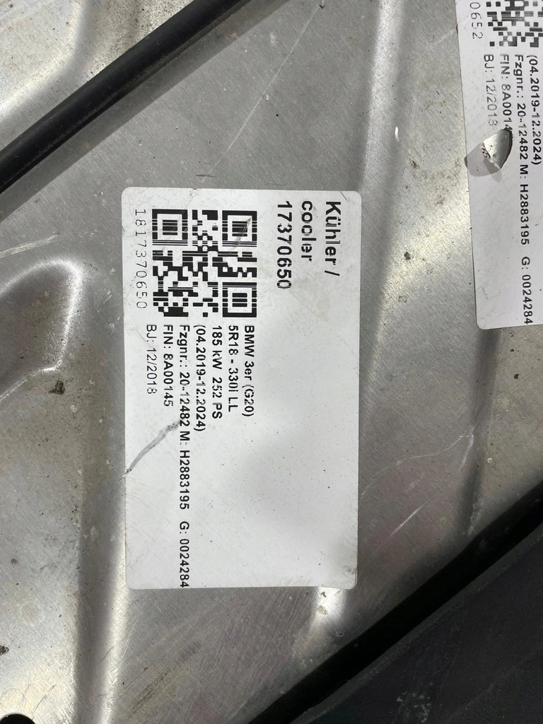 фото №10, Перед капот бампер крыло лампы pas радиатор bmw g20 g21 668 schwarz ii