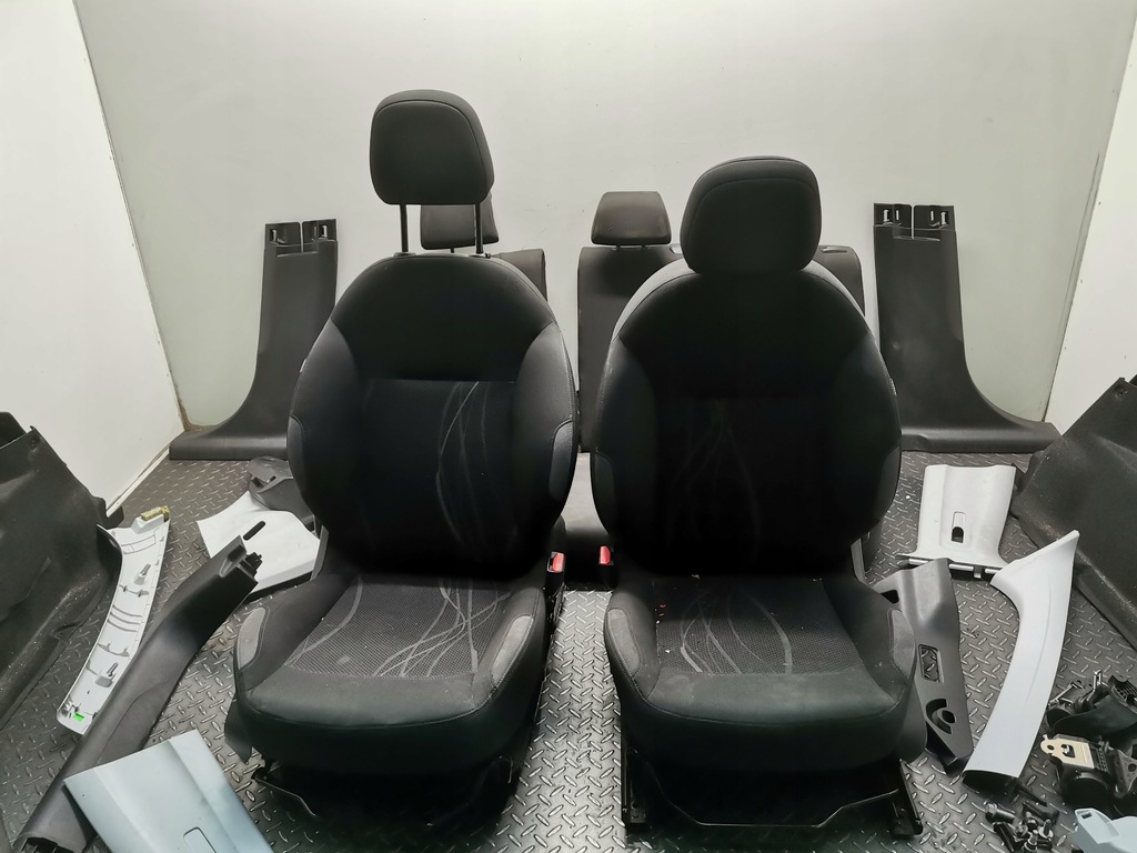 фото №5, Салон сидіння сидіння заднє сидіння пластики peugeot 308 t9 kombi