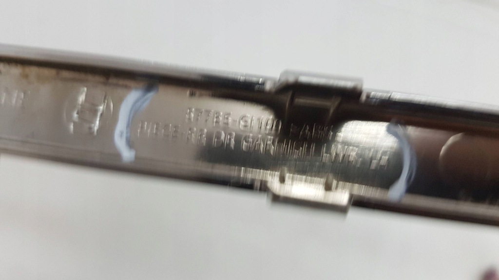 фото №6, Hyundai ioniq 5 v молдинг двері лівих задніх задня хром // ładna