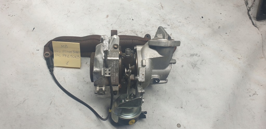 фото №7, Турбонагнітач турбіна 04l971501b audi a3 8v 2.0tdi crb/crbc