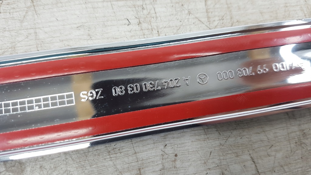 фото №3, Mercedes glk x204 молдинг хром двері ліва