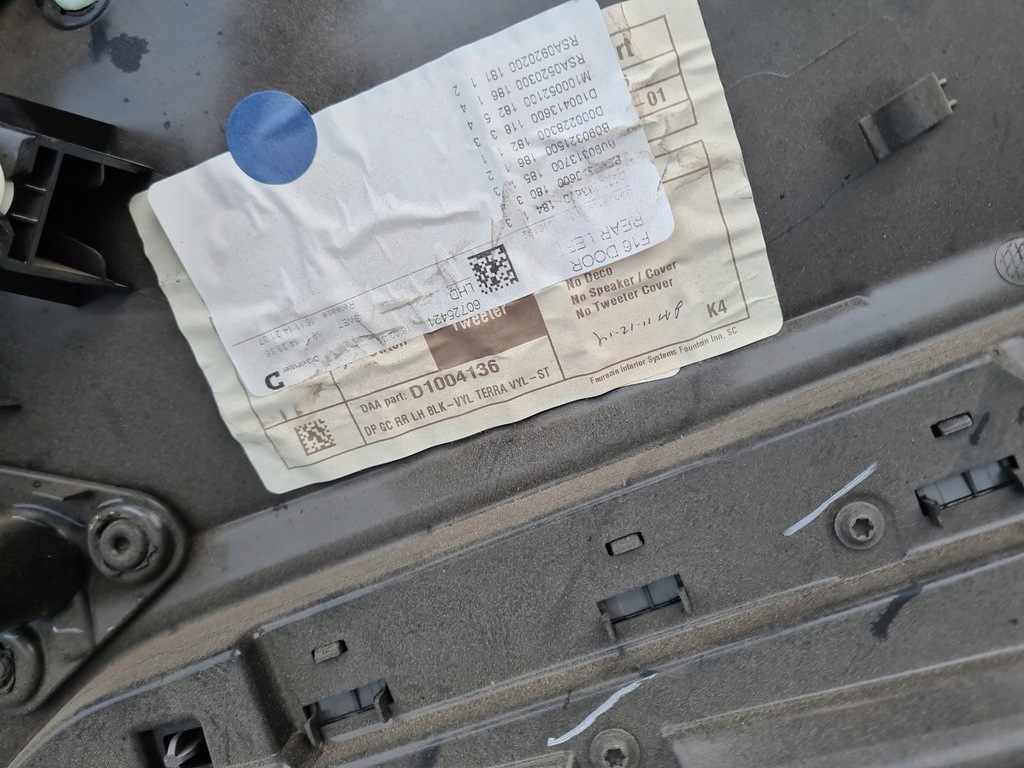 фото №5, Bmw x6 f16 обшивка двері оббивка лівий задня