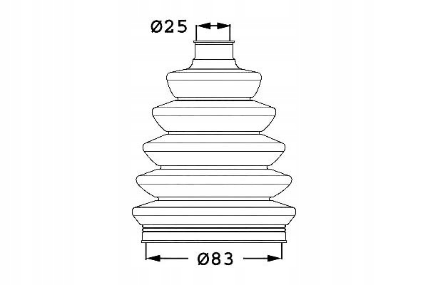 фото №2, Захист шарнір opel sasic