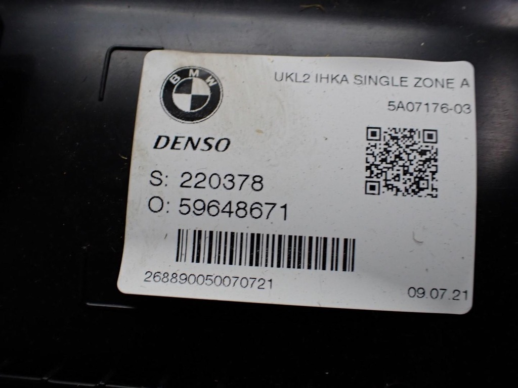 фото №10, Обігрівач повітродувка europa 5a07176 9297751 7952061 9461798 bmw i3 i01 21r