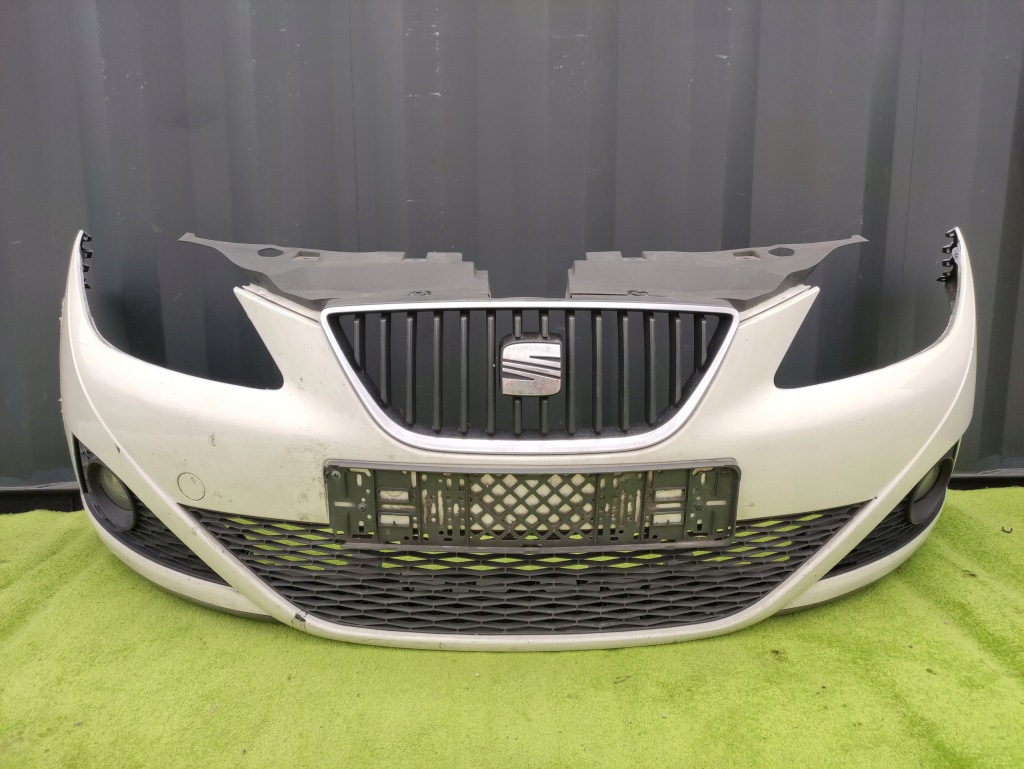 фото №1, Seat ibiza iv 08-12 бампер передний перед lb9a