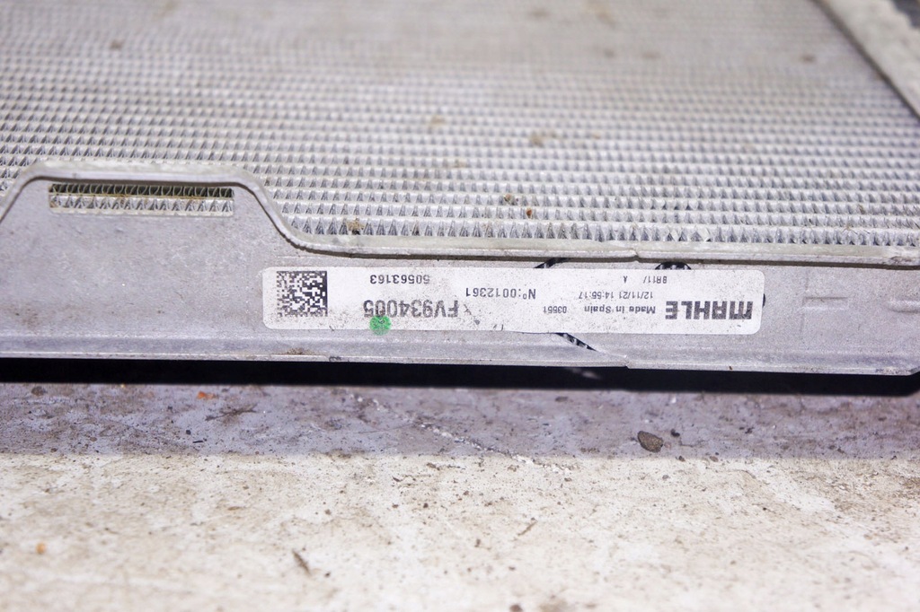 фото №5, Pa366 alfa romeo giulia 2.0i радіатор wody 50533794