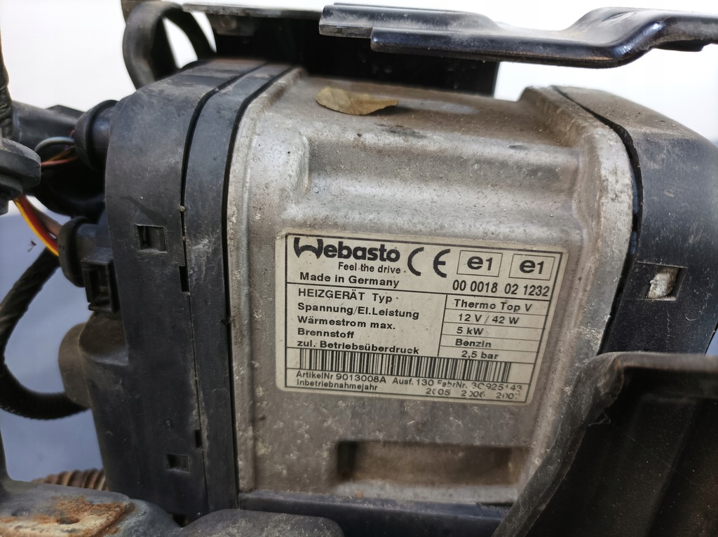 фото №8, Vw touran i webasto 1k0815005gd