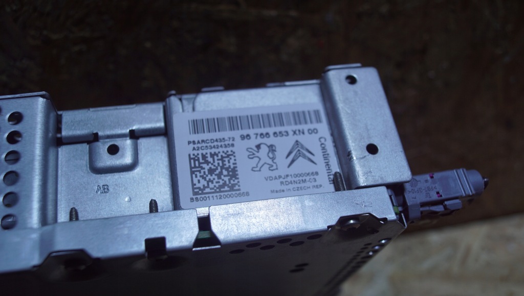 фото №9, Радіо cd peugeot rcz 96766653xn