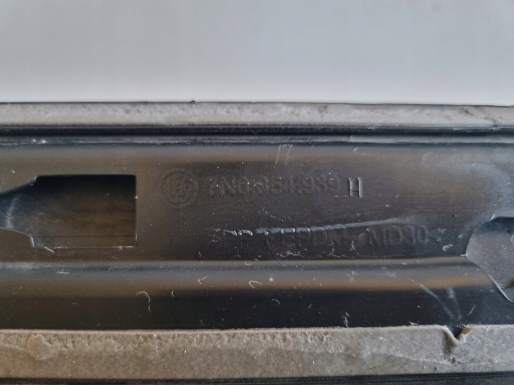 фото №10, Молдинг дверь левый перед vw sharan ii alhambra 10- оригинал 7n0854939h
