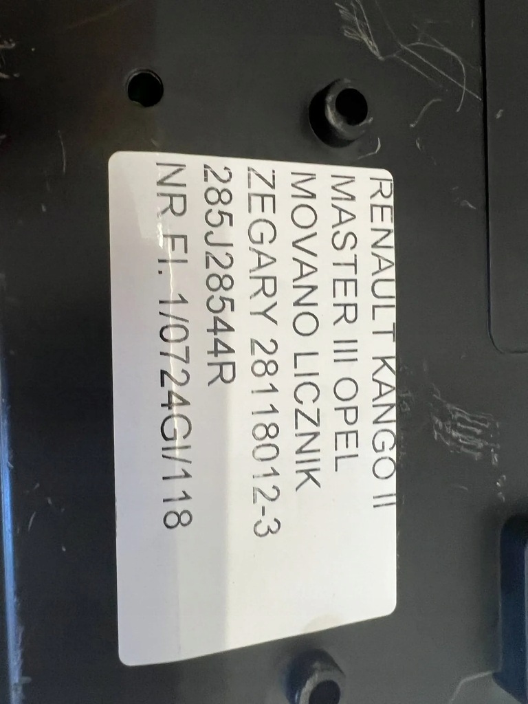 фото №13, Renault kangoo ii lift mercedes citan лічильник спідометр прилади