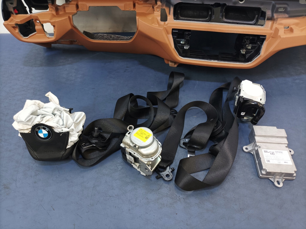 фото №5, Bmw 5 g30 g31 lift панель приладів приладова ремені спрацювання