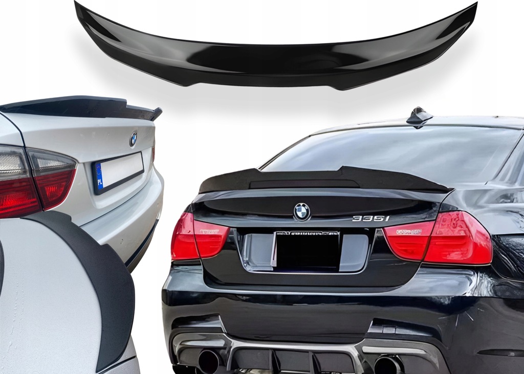фото №15, Спойлер bmw 3 e90 спойлер psm look задняя спойлер крышки багажника m накладка