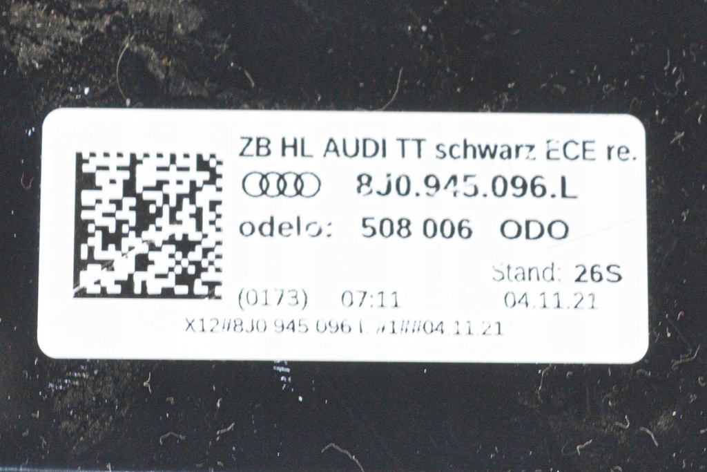 фото №9, Audi tt 8j задні праве світло задні 8j0945096l 2006