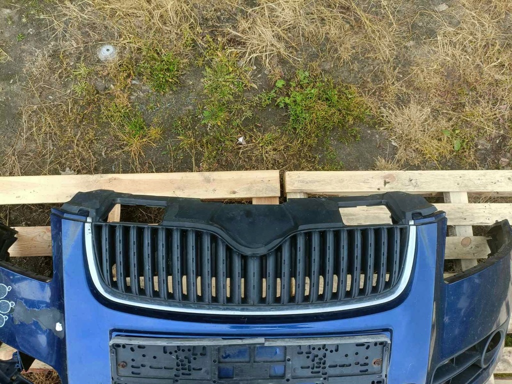 фото №7, Бампер передний skoda fabia ii 2006-2010r