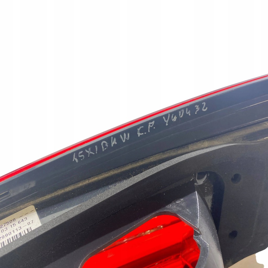 фото №9, Bmw x1 e84 2015 ліва сторона лампи задні