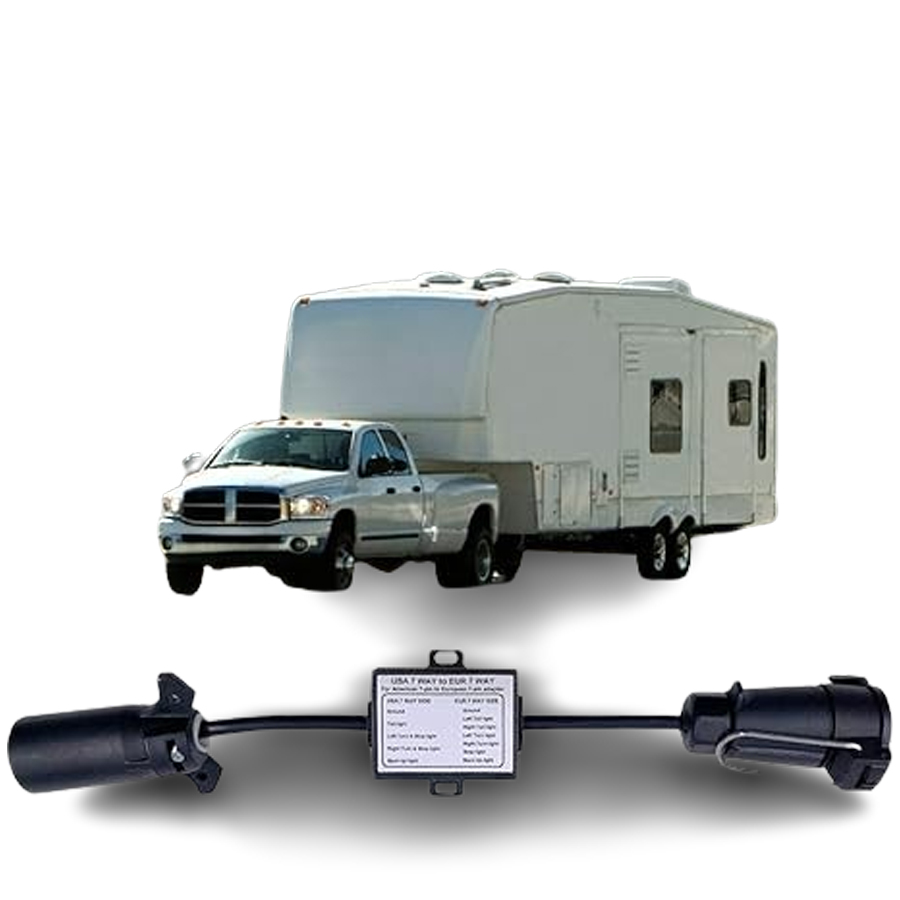 фото №11, Роз'єм фаркоп адаптер перехідник з usa na eu 7pin