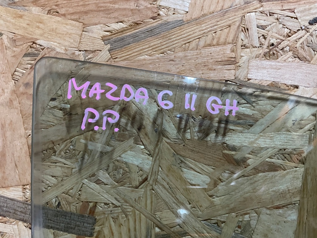 фото №2, Скло двері права правий перед передня mazda 6 ii gh