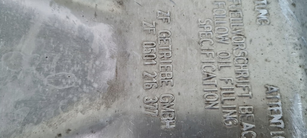 фото №9, A6 c7 4g піддон оливи коробки 3.0 tfsi 8hp-55 nxt zf0501216377 a7 4g