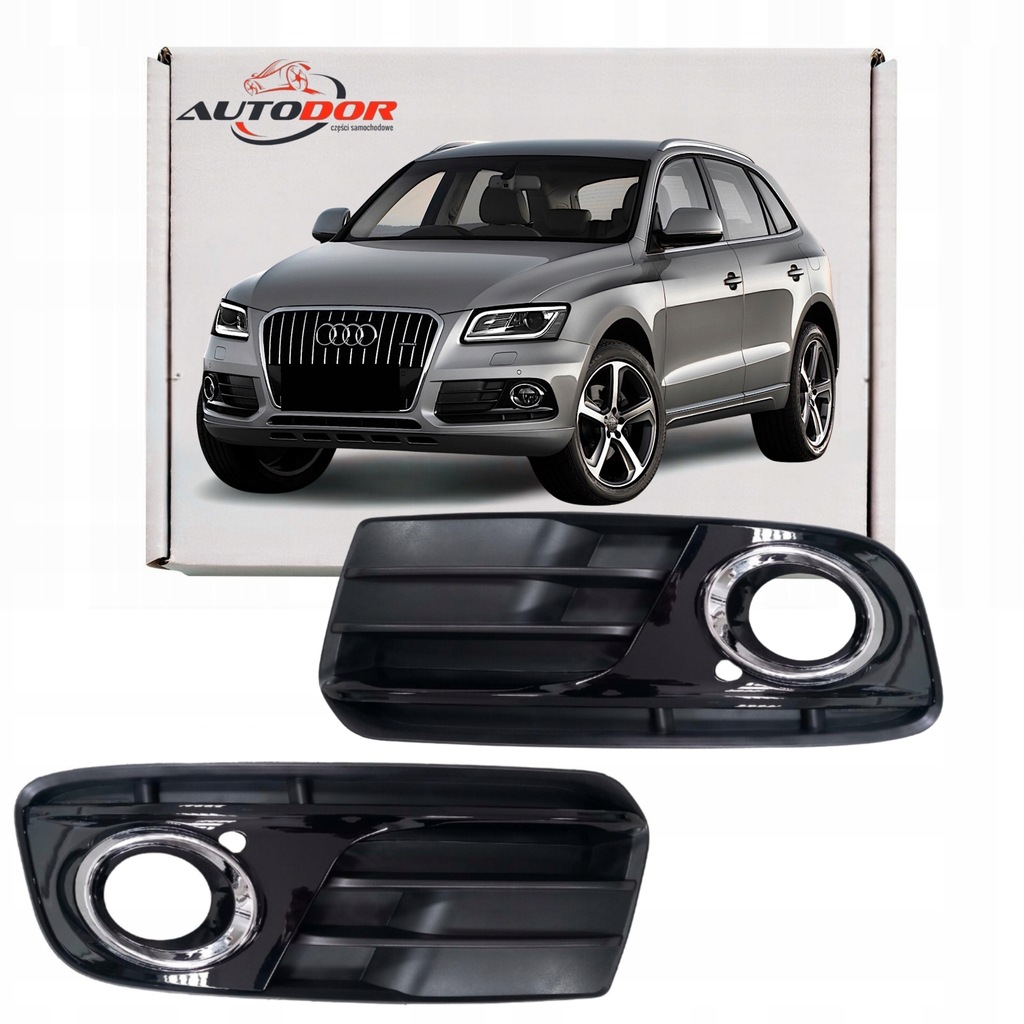 фото №1, Audi q5 r8 2012-16 решётки w бампер решётка halognów датчики парковки p+l
