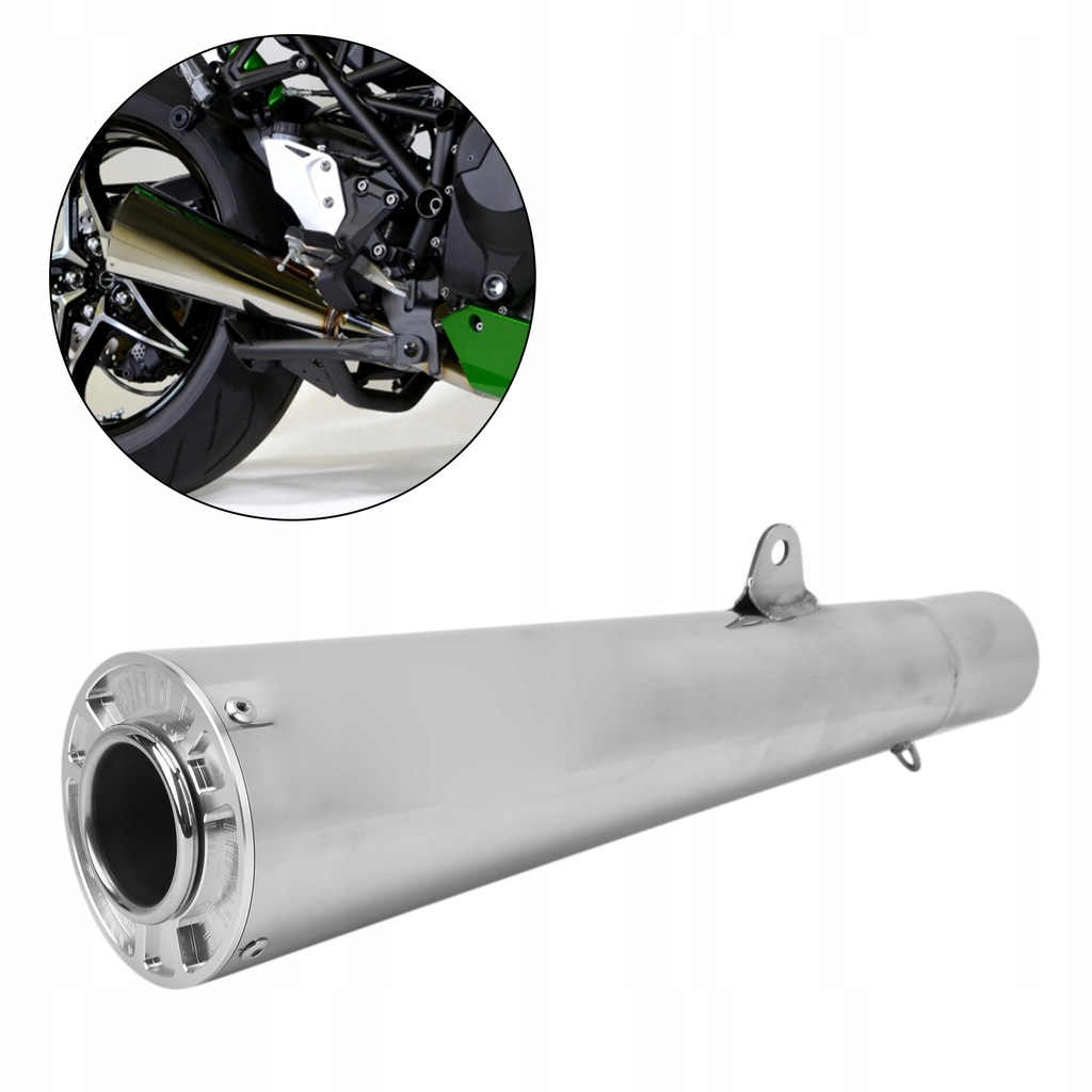 фото №6, Мотоцикл 2-calowy гаситель трубы выпускной