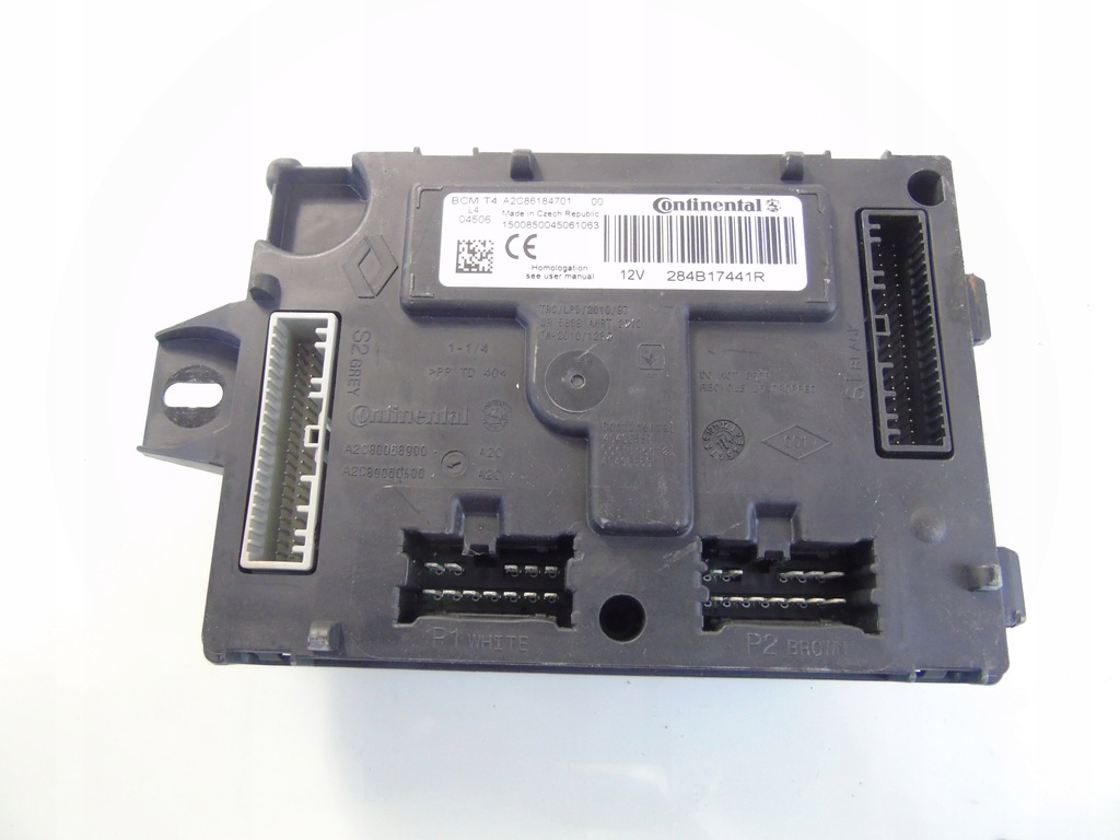фото №1, Модуль блок керування bcm renault clio iv 284b17441r