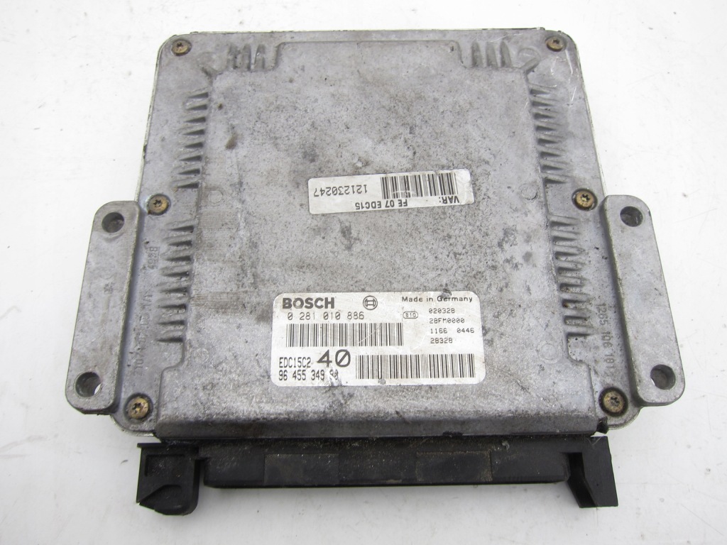 фото №1, Бортовий комп'ютер 0281010886 9645534980 citroen c5