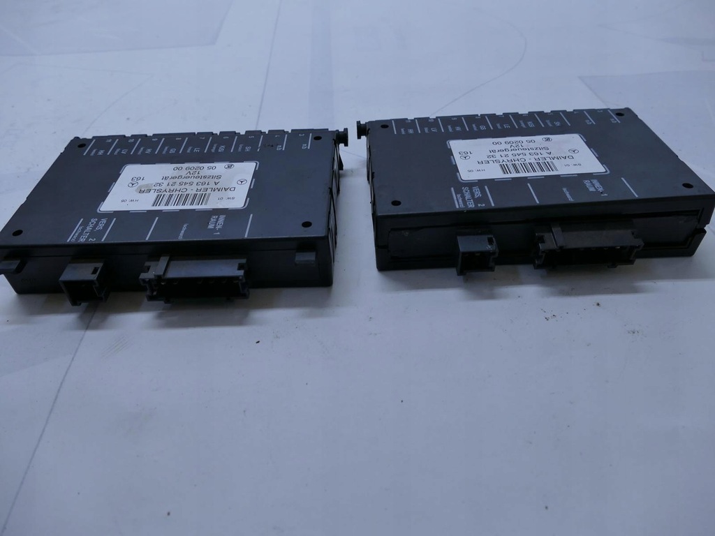 фото №4, Mercedes ml w163 lift модуль блок керування сидіння