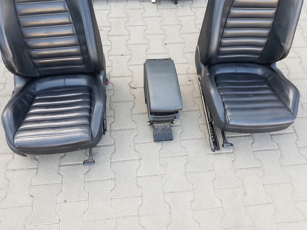 фото №5, Vw passat b7 kombi сиденья кожаный заднее сиденье