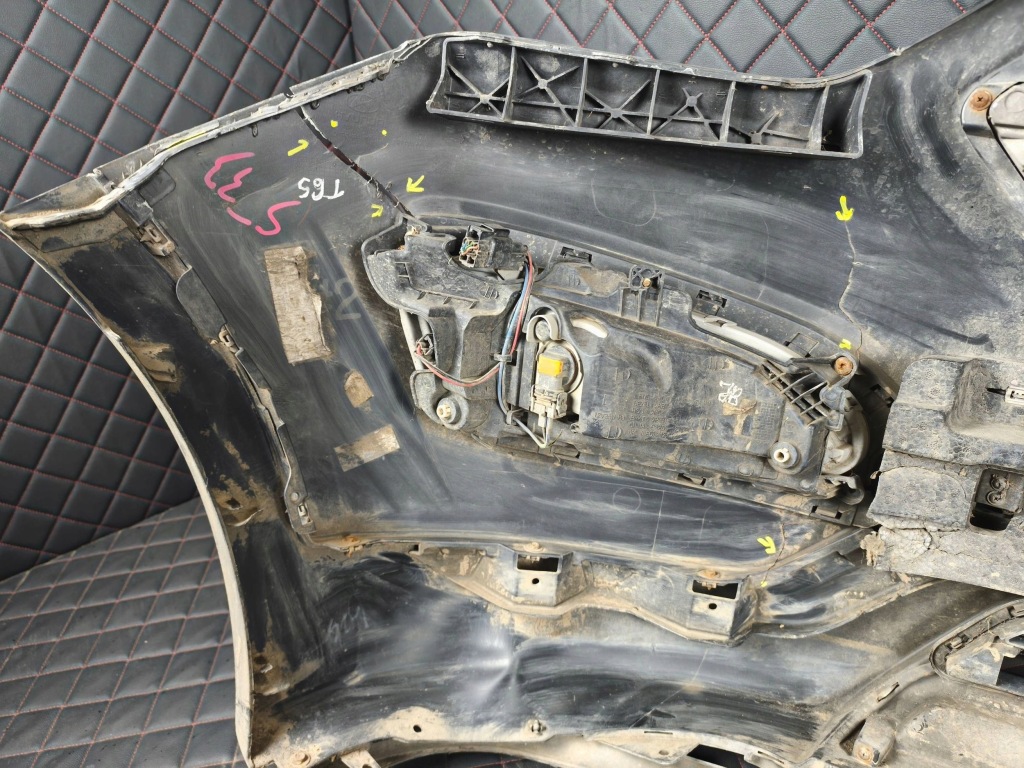 Hyundai snata fe 3 12-15 бампер передний перед Оригинал