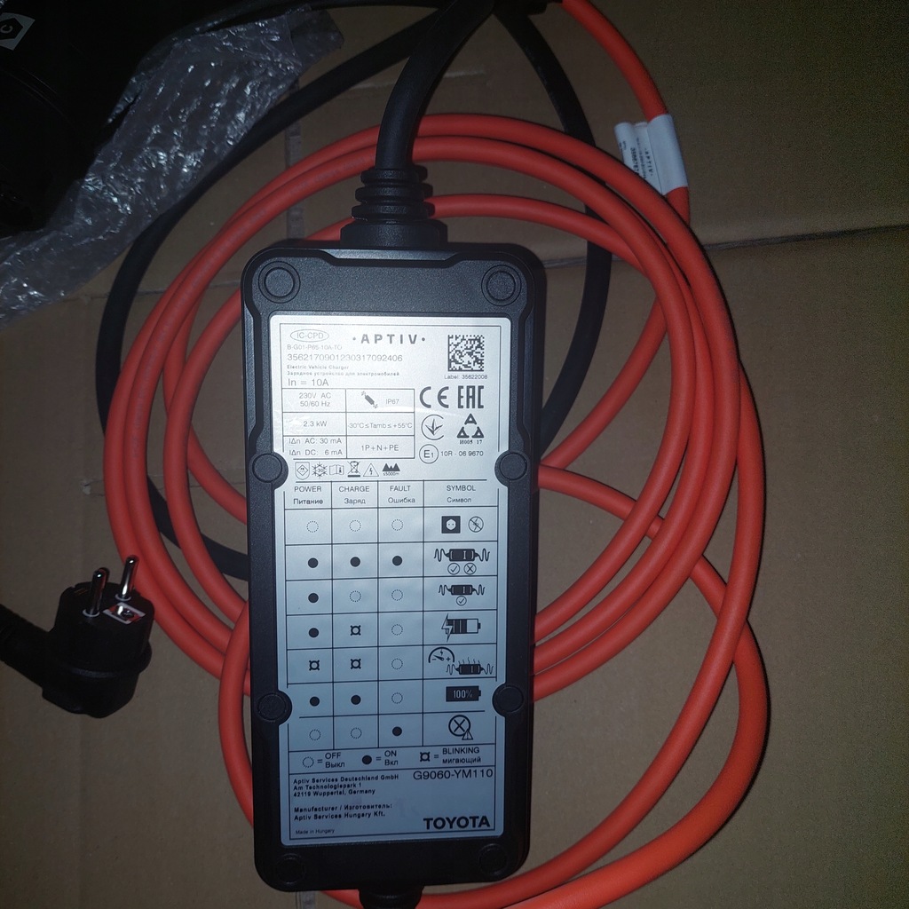фото №6, Зарядний пристрій toyota ev typ 2