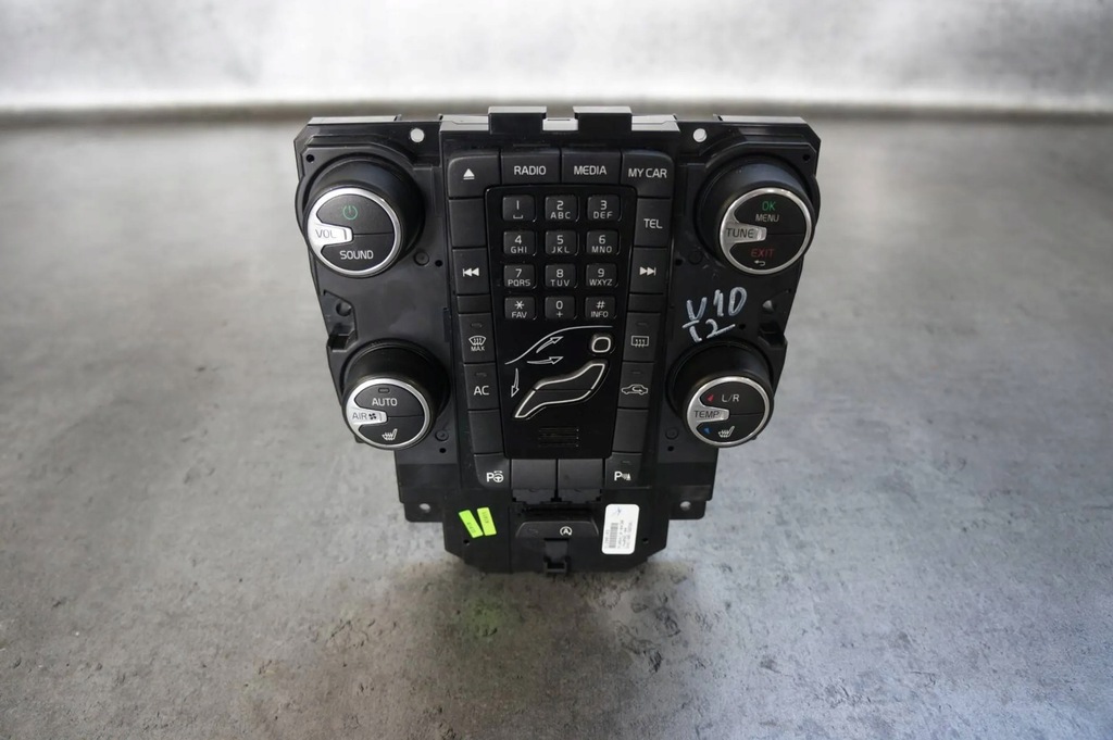 фото №1, Панель радіо кондиціонера volvo v40 ii блок керування