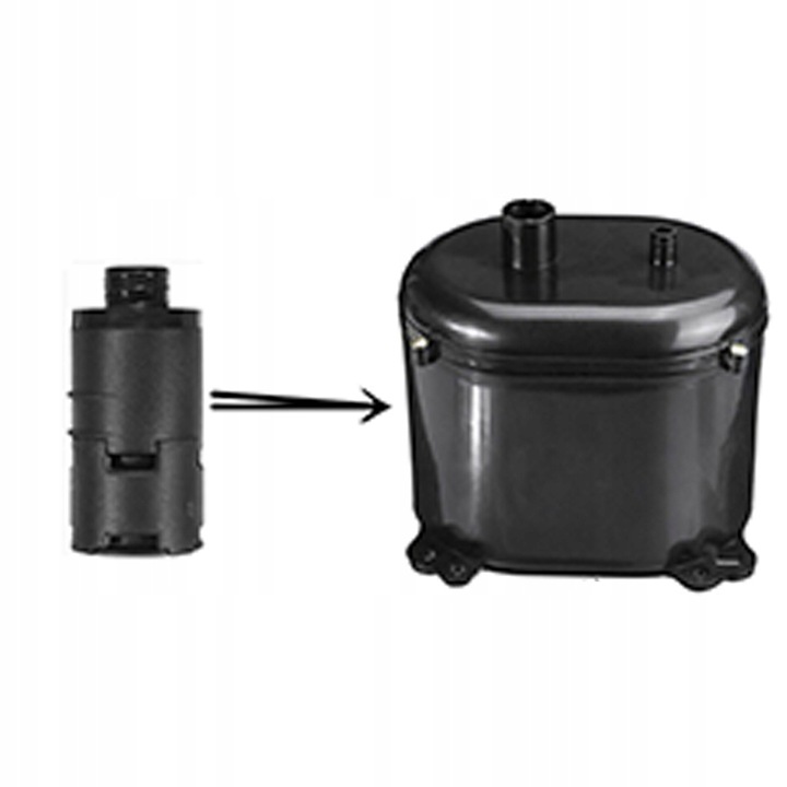 фото №10, Фільтр повітря гасник do webasto eberspacher 25mm з елемент filtrującym