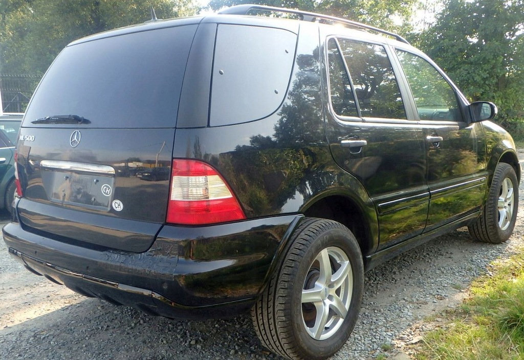 фото №7, Капот крыло бампер лампа фара pas передний mercedes ml w163 lift 01-