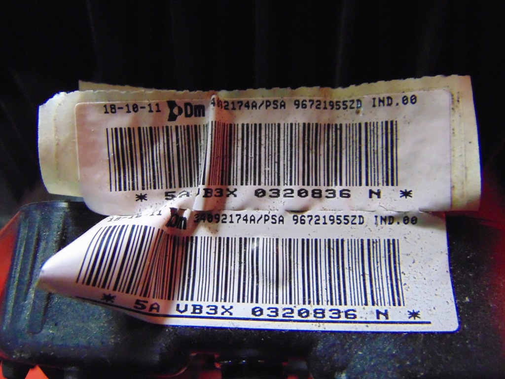 фото №15, Citroen jumpy ii 2 подушки безопасности подушка безопасности 2x ремни