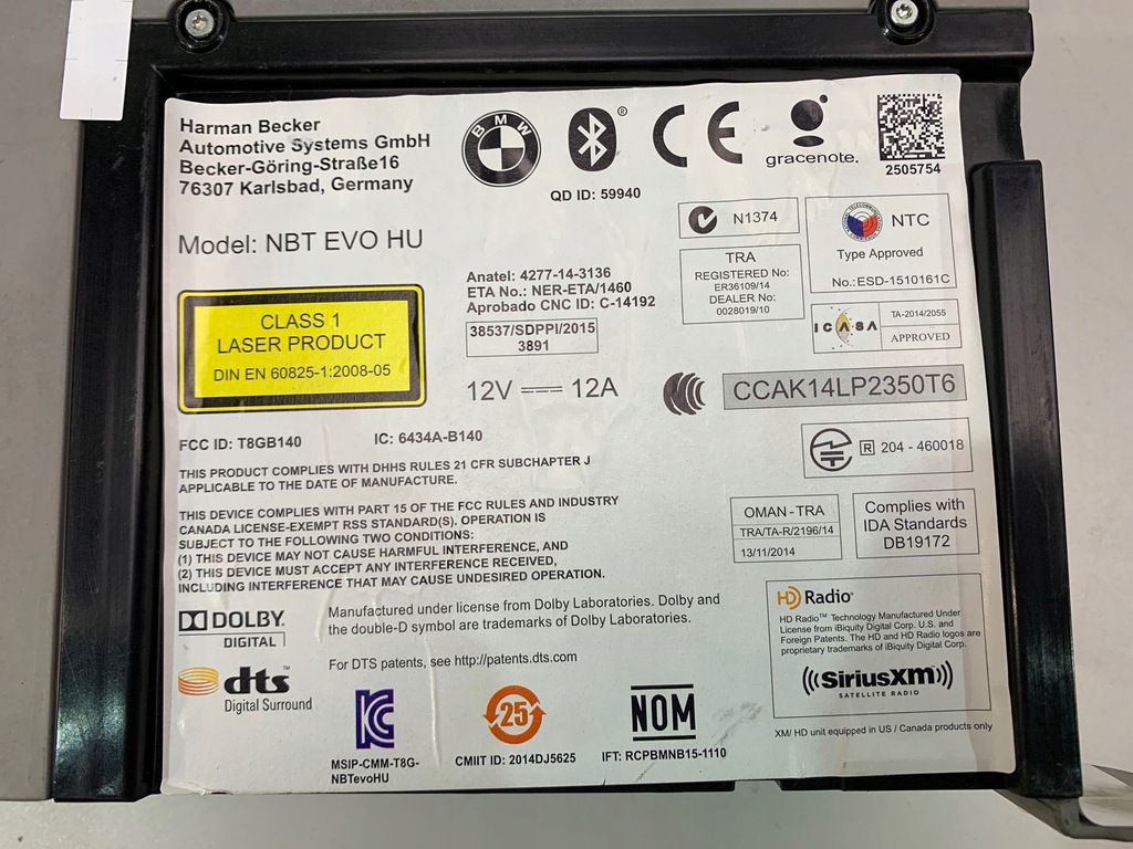 фото №7, Bmw i3 i8 радіо навігація блок nbt evo 8796137