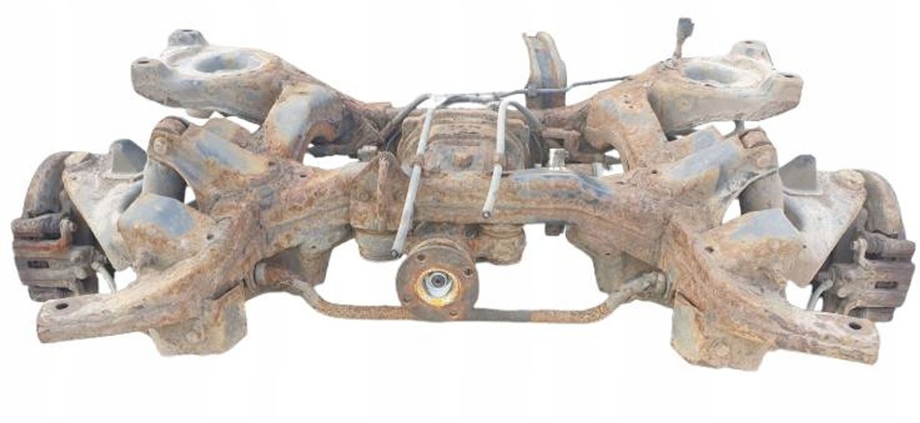 фото №1, Nissan pathfinder r51 2.5 dci подрамник подрамник задняя балка подвеска дифференциал oryg