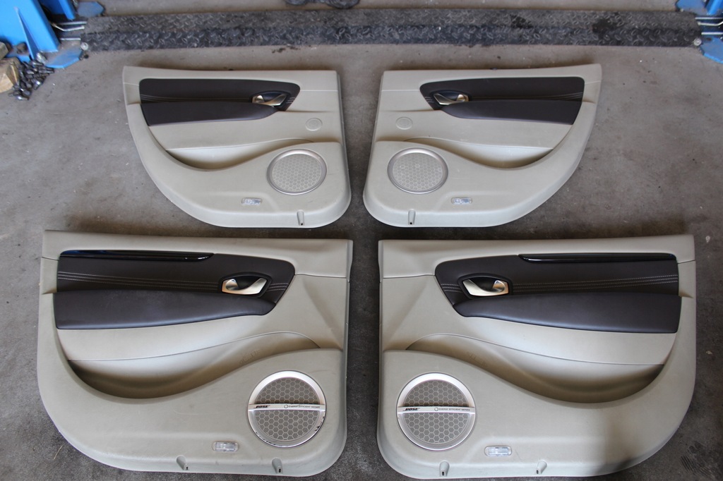 фото №7, Renault scenic iii сиденья полукожа обшивки комплект