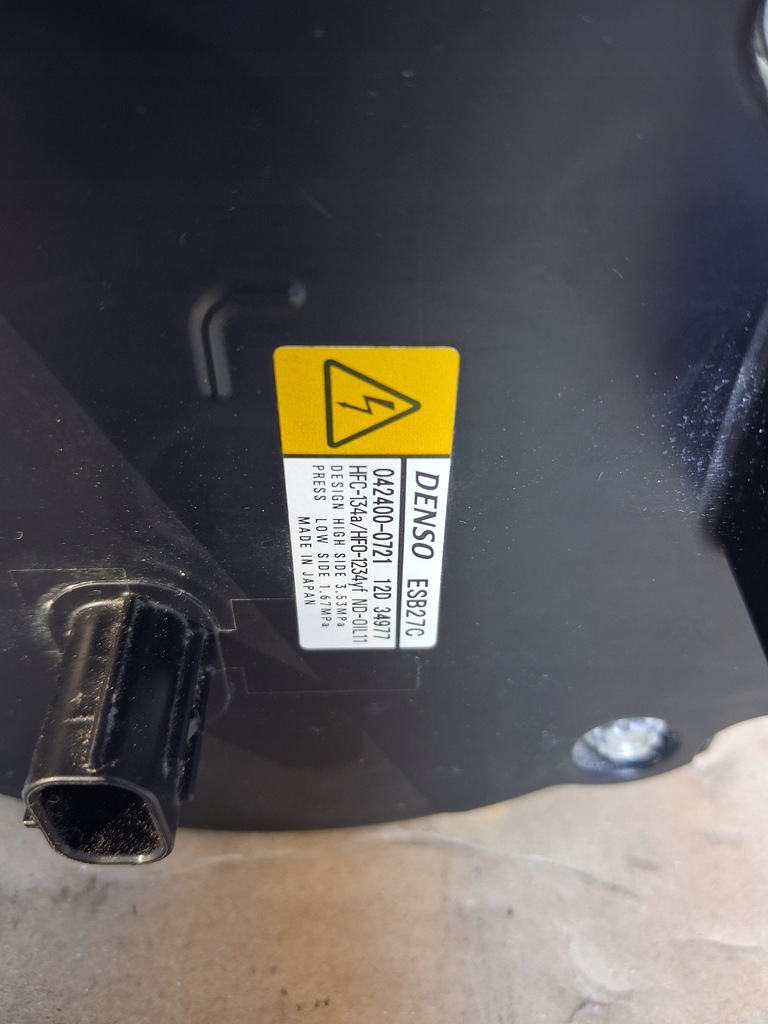 фото №7, Toyota sienna 2.5 hybrid 2021 компрессор компрессор агрегат кондиционера