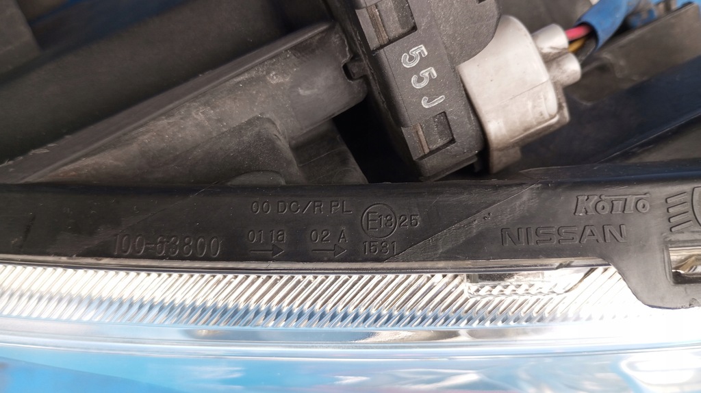 фото №13, Лампа фара лівий перед eu ксенон nissan murano z50 i 100-63800