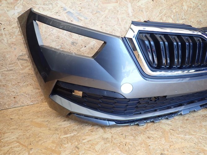 фото №7, Skoda kamiq 19- бампер передній перед впуск повітря боки плита